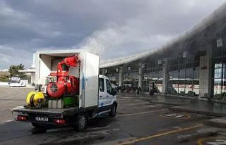 Büyükşehir tarafından dezenfekte çalışmaları...