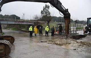 Büyükşehir ve MASKİ, 7/24 sahada