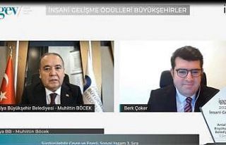 Büyükşehir’e İNGEV’den iki ödül