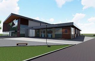 Büyükşehirin Serikte’ki düğün salonu inşaatı...