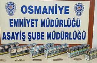 Çaldığı sigara ve paralarla menfezde yakalandı