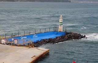 Çanakkale Boğazı’nda geçici olarak feribot seferleri...