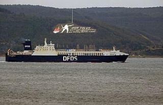 Çanakkale’de yanan "Gallipoli Seaways"...