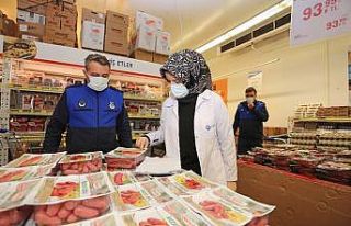 Canik zabıtasından fahiş fiyat denetimi