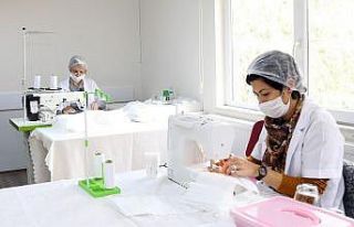 Çankaya Belediyesi maskesini kendi üretiyor