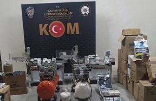 Çankırı’da kaçak tütün operasyonu: 190 kilogram...