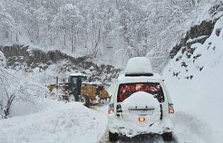 Çarşamba Belediyesi’nde kar mesaisi