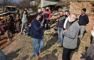 Çıkan yangında iki katlı ev kullanılamaz hâle...