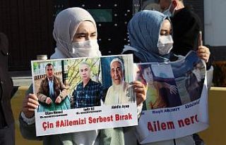 Çin zulmü protesto edildi