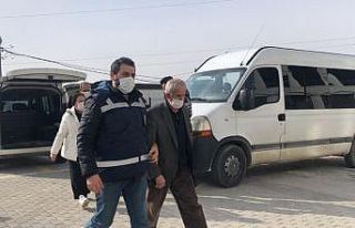 Cinayet zanlısı karı koca adliyeye sevk edildi