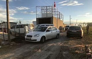 Cinayetin ardından polisle çatışmaya girdi