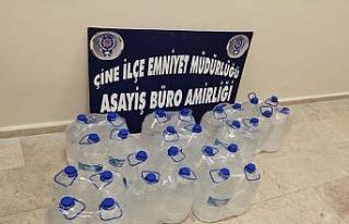 Çine’de sahte içki satışına suçüstü