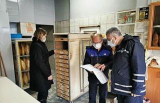 Çivril Belediyesi fırınlarda denetim gerçekleştirdi