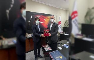 Cizre TSO Başkanı Sevinç, Gelir İdaresi Başkanı...