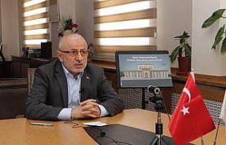 Çocuklar camide ’çevrim içi’ buluştu