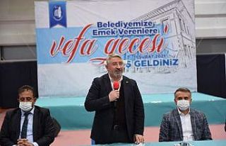 Çorum Belediyesi’nden emeklilerine vefa gecesi