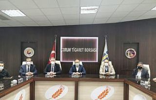 Çorum tarımı genel müdürlerin katılımı ile...