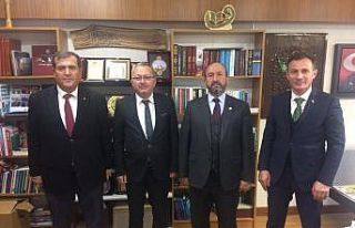 Çorum Ticaret Borsası’nın Ankara ziyaretleri