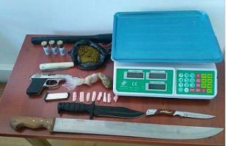 Çorum’daki uyuşturucu operasyonunda 2 tutuklama