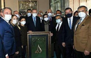 Cumhurbaşkanı Erdoğan, Çoban Şevki ile bir araya...