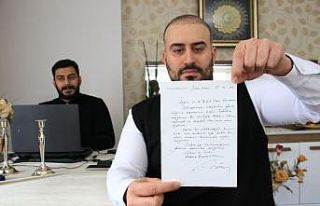 Cumhurbaşkanı Erdoğan’ın gönderdiği mektup...