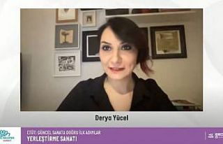 Derya Yücel “yerleştirme” sanatını anlattı