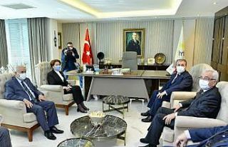 Destici’den Akşener’e ’yeni anayasa’ ziyareti