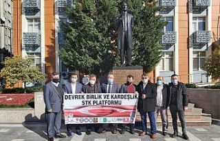 Devrekli STK’lar Kabe’ye yapılan saygısızlığı...