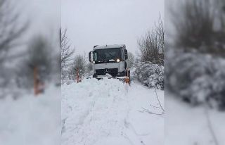 Devrek’te 40 köy yolu ulaşıma kapandı