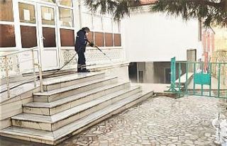 Dezenfeksiyon çalışmaları hız kesmiyor