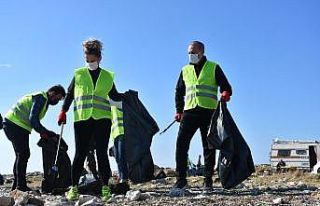 Didim’de kıyı temizliği yapıldı
