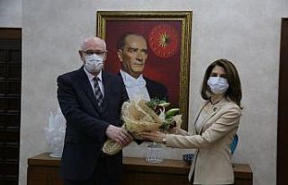 Dilara Tambova Başkan Kurt’u ziyaret etti