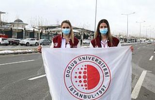 Doğuş Üniversitesi’nin milli sporcu gururu