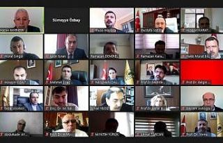 DÜ’de 2021 yılı birinci kalite komisyonu toplantısı...