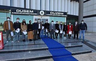 DÜ’de İHA1 eğitim programını başarıyla tamamlayan...