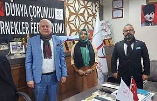 Dünya Çorumlu Dernekler Federasyonunda görev değişikliği