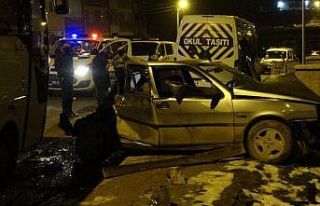 Dur ihtarın uymadı, ortalığı savaş alanına...