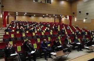 Düzce Belediyesi şubat ayı meclis toplantısı...