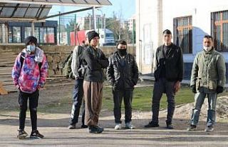 Düzensiz göçmenlerin umut yolculuğu Diyarbakır’da...