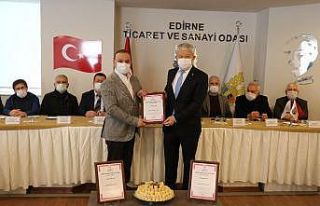 ‘Edirne badem ezmesi’ Coğrafi Tescil Belgesi...