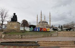 Edirne’de sağanak etkili oluyor