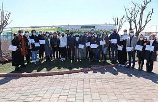 ‘Ekolojik okuryazarlık’ sertifikaları dağıtıldı