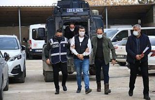 Elazığ’da cinayet zanlısı adliyeye sevk edildi