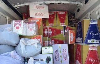 Elbistan’da kaçak makaron operasyonu
