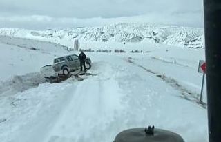 Elektrik arızası için gittikleri bölgede mahsur...