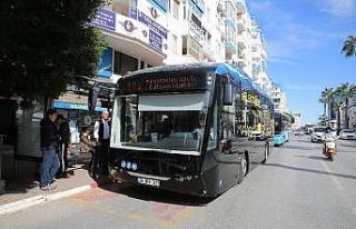 Elektrikli otobüs yollarda