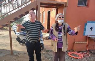 Elinde tüfekle köpeği kovalarken yakalandı, köpek...