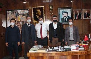 Enerji Bir-Sen’den Kaya’ya tebrik ziyareti