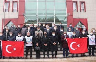 Erciş’te terör örgütü PKK’ya tepki