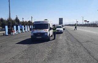 Ereğli’de jandarmadan denetim ve radar uygulaması